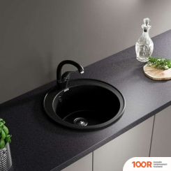 Кухонная мойка Zox ZX-GM 01 544276 (ЧЕРНЫЙ) (140399)