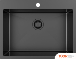 Кухонная мойка ZorG ZRN 5065 PREMIUM PVD GUNBLACK (140386)