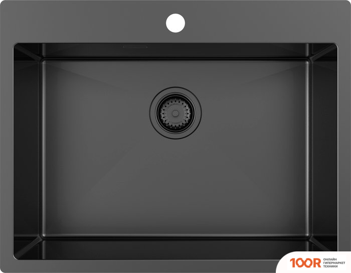 Кухонная мойка ZorG ZRN 5065 PREMIUM PVD GUNBLACK (140386)