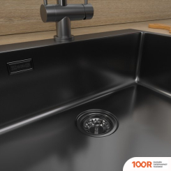 Кухонная мойка ZorG ZRN 5065 PREMIUM PVD GUNBLACK (140386)