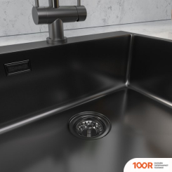 Кухонная мойка ZorG ZRN 5060 PREMIUM PVD GUNBLACK (140378)