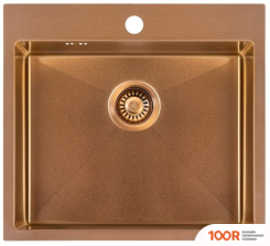 Кухонная мойка ZorG ZRN 5055 NANO PVD GOLD ROSY (140364)