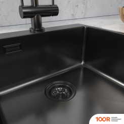 Кухонная мойка ZorG ZRN 5050 PREMIUM PVD GUNBLACK (140359)