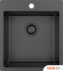 Кухонная мойка ZorG ZRN 5045 PREMIUM PVD GUNBLACK (140357)