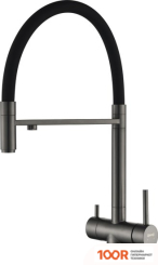 Кухонная мойка ZorG ZRN 4545 PREMIUM + CМЕСИТЕЛЬ ASGARD PREMIUM PVD GUNBLACK (140328)