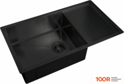 Кухонная мойка ZorG ZL R-780440 GRAFIT (140313)