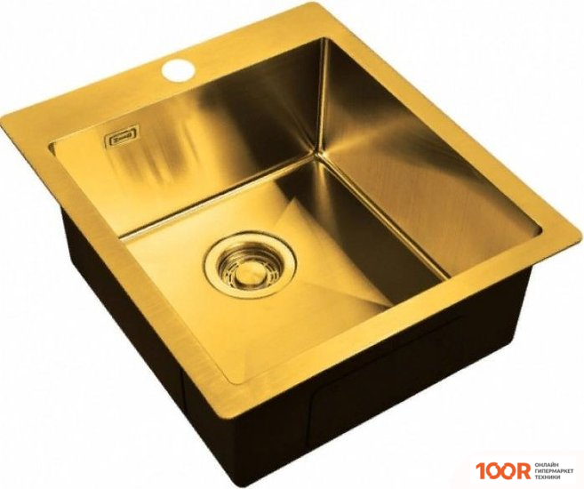 Кухонная мойка ZorG ZL R-450510 BRONZE (140290)