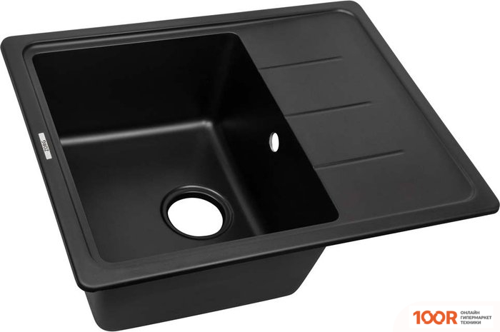 Кухонная мойка ZorG TORINO 62 (ЧЕРНЫЙ ОНИКС) (140277)