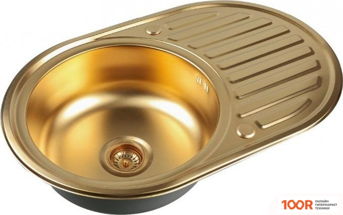 Кухонная мойка ZorG SZR-7750 BRONZE (140273)