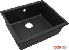 Кухонная мойка ZorG SUBLINE 50 (ЧЕРНЫЙ ОПАЛ) (140250)