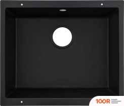 Кухонная мойка ZorG SUBLINE 50 (ЧЕРНЫЙ ОНИКС) (140249)