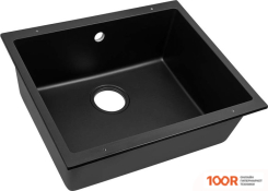 Кухонная мойка ZorG SUBLINE 50 (ЧЕРНЫЙ ОНИКС) (140249)