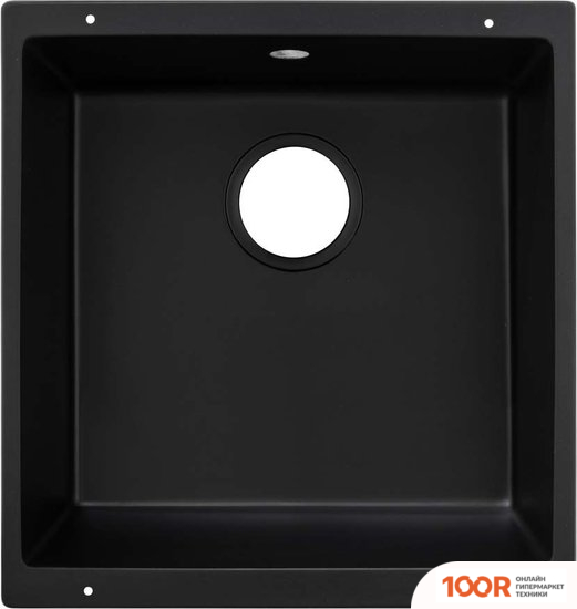 Кухонная мойка ZorG SUBLINE 40 (ЧЕРНЫЙ ОНИКС) (140245)