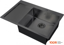 Кухонная мойка ZorG SH 7851-R GRAFIT (140236)