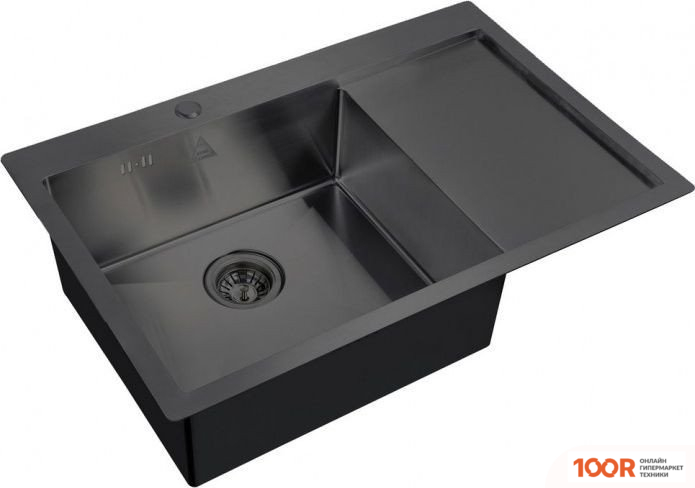 Кухонная мойка ZorG SH 7851-L GRAFIT (140233)