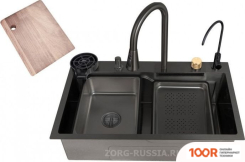 Кухонная мойка ZorG MASTER ZM 7546 GRAFIT (140187)