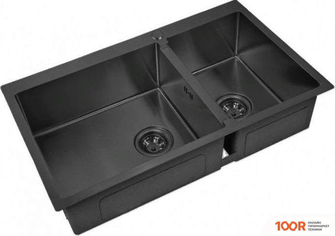 Кухонная мойка ZorG INOX-PVD 78-2-51L GRAFIT (140167)