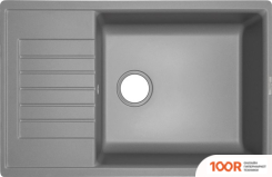 Кухонная мойка ZorG DELLO 78 (СЕРЫЙ БЕТОН) (140144)