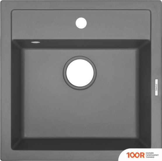 Кухонная мойка ZorG COMO 51 (СЕРЫЙ БЕТОН) (140142)