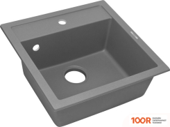 Кухонная мойка ZorG COMO 51 (СЕРЫЙ БЕТОН) (140142)