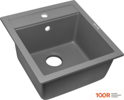 Кухонная мойка ZorG COMO 46 (СЕРЫЙ БЕТОН) (140137)