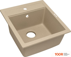 Кухонная мойка ZorG COMO 46 (ПЕСЧАНЫЙ БЕРЕГ) (140136)