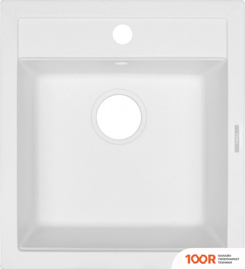 Кухонная мойка ZorG COMO 46 (БЕЛЫЙ КАМЕНЬ) (140135)