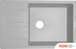 Кухонная мойка ZorG APOLLO 78 (СЕРЫЙ ЖЕМЧУГ) (140130)