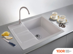 Кухонная мойка ZorG APOLLO 58 (СЕРЫЙ ЖЕМЧУГ) (140108)