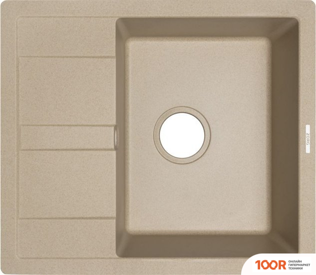 Кухонная мойка ZorG APOLLO 58 (ПЕСЧАНЫЙ БЕРЕГ) (140106)