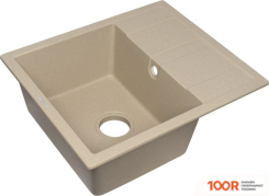Кухонная мойка ZorG APOLLO 58 (ПЕСЧАНЫЙ БЕРЕГ) (140106)