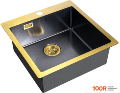 Кухонная мойка ZorG A 5151 (ГРАФИТ/БРОНЗА) (140097)