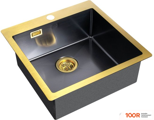 Кухонная мойка ZorG A 5151 (ГРАФИТ/БРОНЗА) (140097)