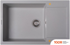 Кухонная мойка Zigmund & Shtain RECHTECK 780.490 (МЛЕЧНЫЙ ПУТЬ) (140082)