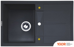 Кухонная мойка Zigmund & Shtain RECHTECK 780 (ЧЕРНЫЙ БАЗАЛЬТ) (140078)