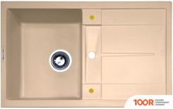 Кухонная мойка Zigmund & Shtain RECHTECK 780 (ТОПЛЕНОЕ МОЛОКО) (140077)