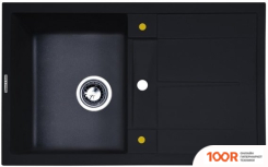 Кухонная мойка Zigmund & Shtain RECHTECK 780 (ТЕМНАЯ СКАЛА) (140076)