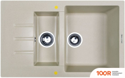 Кухонная мойка Zigmund & Shtain RECHTECK 775.2 (ОСЕННЯЯ ТРАВА) (140065)