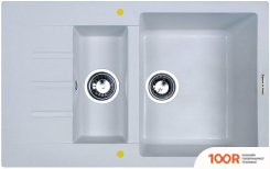 Кухонная мойка Zigmund & Shtain RECHTECK 775.2 (МЛЕЧНЫЙ ПУТЬ) (140063)