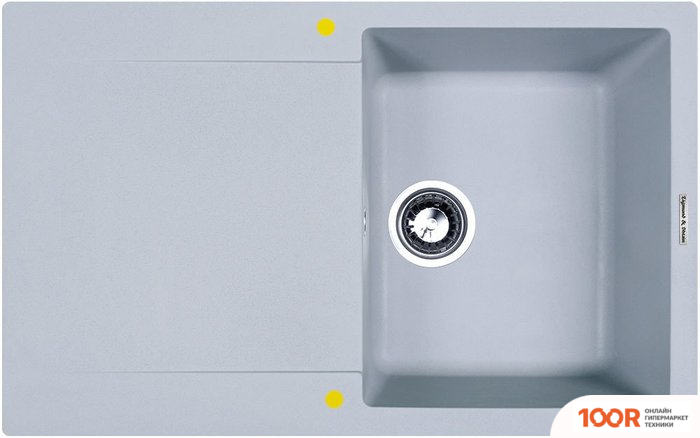 Кухонная мойка Zigmund & Shtain RECHTECK 775 (МЛЕЧНЫЙ ПУТЬ) (140053)