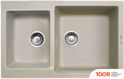 Кухонная мойка Zigmund & Shtain RECHTECK 400.275 (РЕЧНОЙ ПЕСОК) (140043)