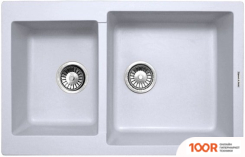 Кухонная мойка Zigmund & Shtain RECHTECK 400.275 (МЛЕЧНЫЙ ПУТЬ) (140040)