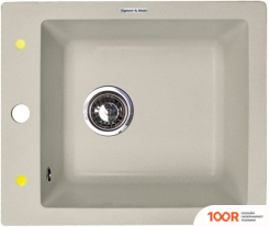 Кухонная мойка Zigmund & Shtain PLATZ 425 (РЕЧНОЙ ПЕСОК) (140019)