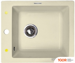Кухонная мойка Zigmund & Shtain PLATZ 425 (МОЛОДОЕ ШАМПАНСКОЕ) (140017)