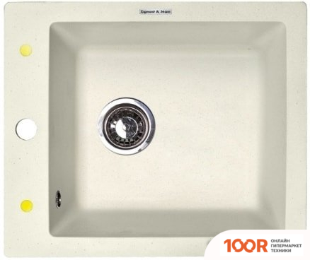 Кухонная мойка Zigmund & Shtain PLATZ 425 (КАМЕННАЯ СОЛЬ) (140015)