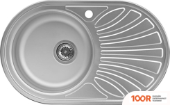 Кухонная мойка Zigmund & Shtain KREIS OV 780.8 (ЛЕН) (140013)