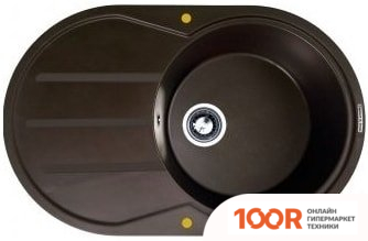 Кухонная мойка Zigmund & Shtain KREIS OV 770 D (ШВЕЙЦАРСКИЙ ШОКОЛАД) (140012)