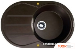 Кухонная мойка Zigmund & Shtain KREIS OV 770 D (ШВЕЙЦАРСКИЙ ШОКОЛАД) (140012)