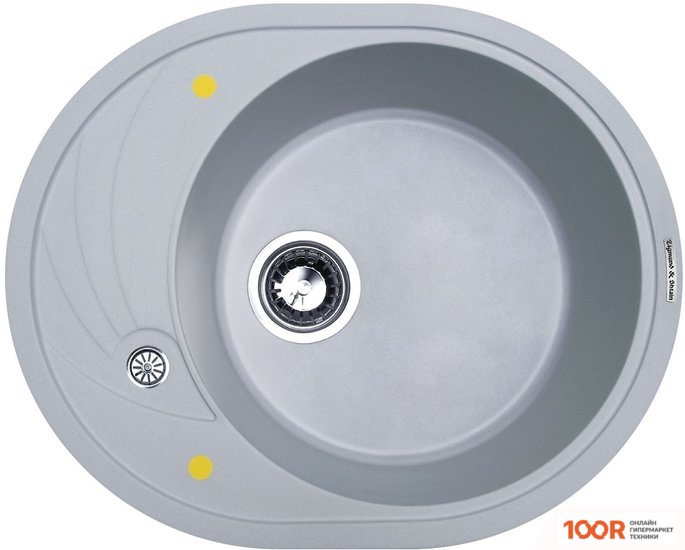 Кухонная мойка Zigmund & Shtain KREIS OV 575 (МЛЕЧНЫЙ ПУТЬ) (139997)