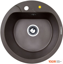 Кухонная мойка Zigmund & Shtain KREIS 505F (ШВЕЙЦАРСКИЙ ШОКОЛАД) (139991)